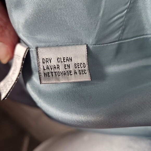 Vintage Women's Nine West Light Blue Jacket Size 12 - Picture 6 of 8